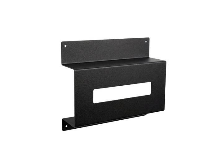 Wandhalter für Taschentuchbox schwarz