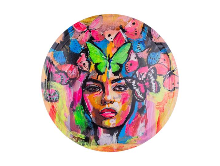 Carolina Gynning Coming back to life dienblad Ø46 cm Multi