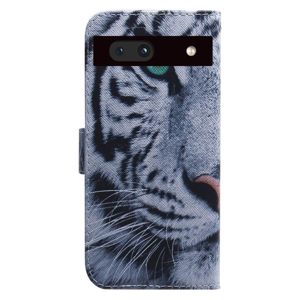 Cover-Discount Google Pixel 7a - Leder Hülle Tiger (Google Pixel 7a) (660125928D)