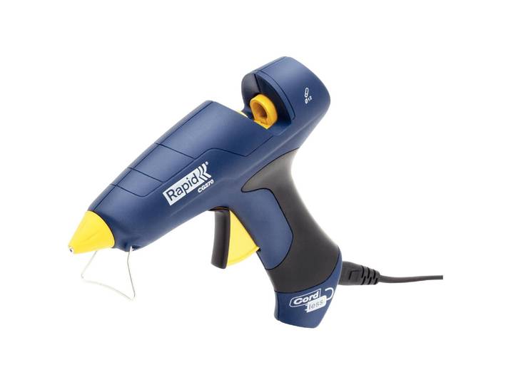 Heissklebepistole RAPID CG270 Kabel , blau (grau), B:6cm H:29cm L:24cm, Heissklebepistolen, Heissklebepistole