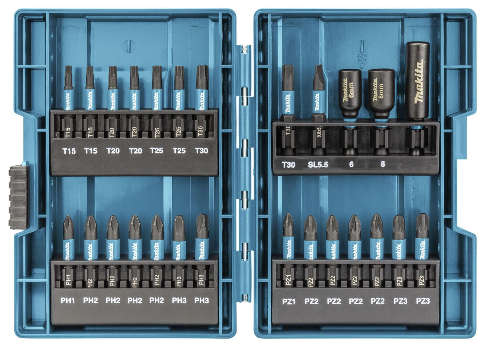 makita Bit-Set Impact Black E-03109, 90-teilig
