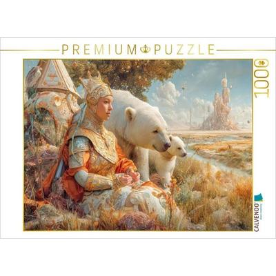 CALVENDO Puzzle Paradies für Tiere | 1000 Teile Lege-Größe 64x48cm Foto-Puzzle für glückliche Stunden