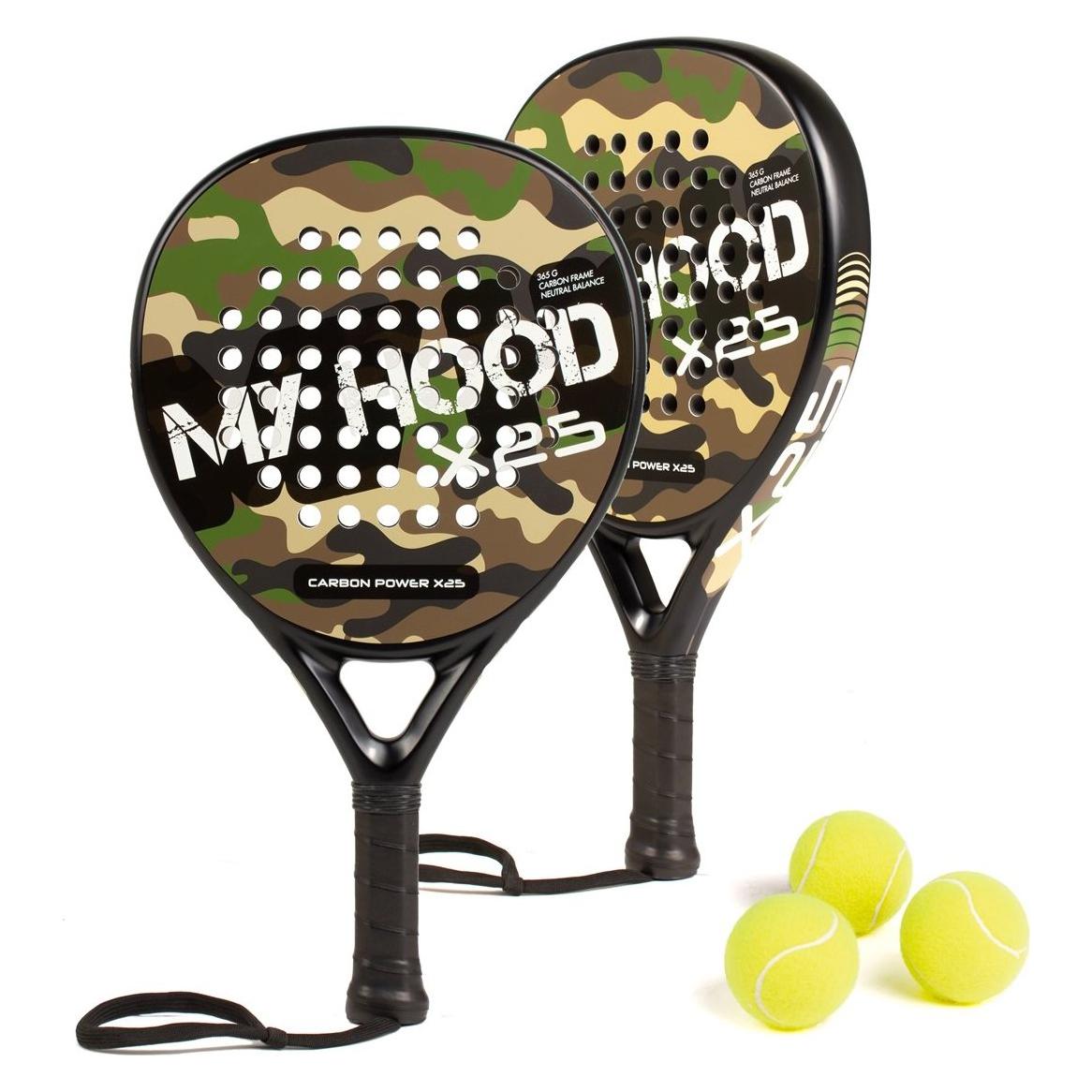 Euro Play My Hood 804006 Padelpack X25, Camouflage-Muster (804006)