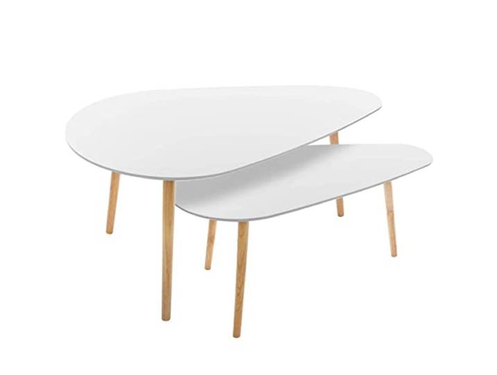 Beistelltische Mileo weiß – Atmosphera Designer Innen