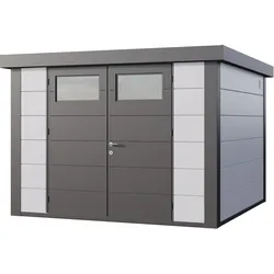 Telluria Metallgerätehaus Classico 3030 weiß