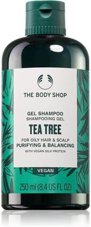 The Body Shop Tea Tree Shampoo shampoing purifiant pour cheveux gras 250 ml