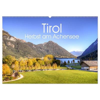 Tirol - Herbst am Achensee (Wandkalender 2027 DIN A2 quer), CALVENDO Monatskalender