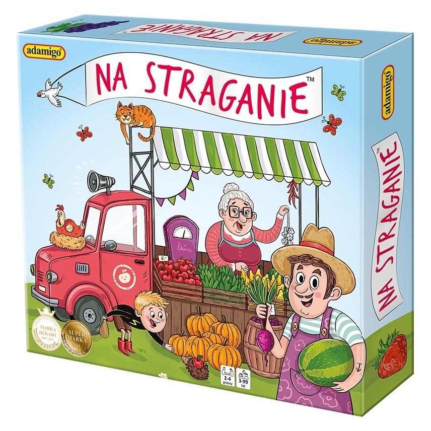 Adamigo Na straganie - gra planszowa 07448 (7448)