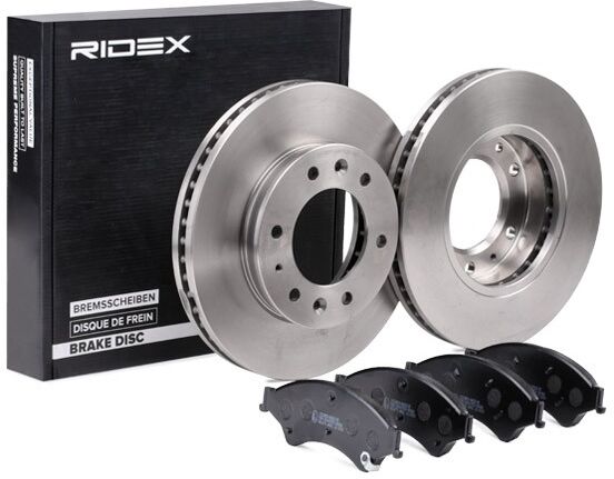 RIDEX 3405B0451 Brake discs and pads set
