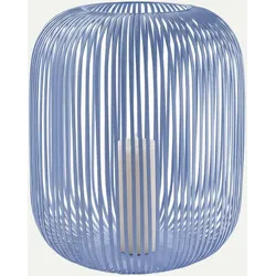 Laterne Lig M- 29x35,5cm Blau