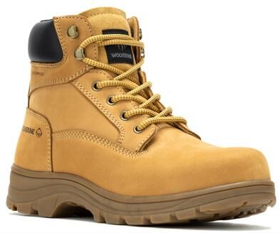 "Wolverine Carlsbad Waterproof 6"" Soft Toe Boot - Mens 8.5 Tan Boot Medium"