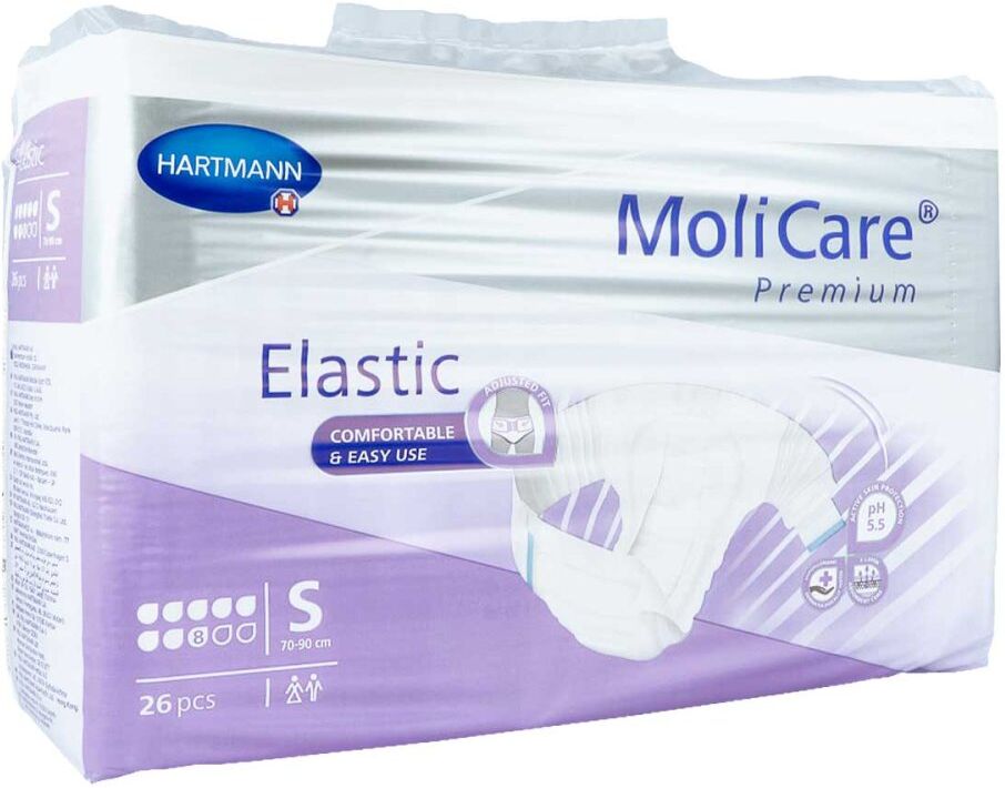 Molicare Premium Elastic Slip 8 Tropfen Größe s