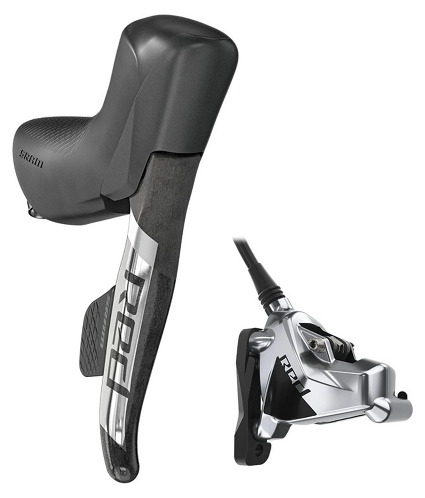 Sram Schaltbremsh.set Red eTap AXS D1 DB links/hint,hydr,1800mm,sw/gr,FM 20mm off