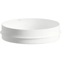 Laufen UNISONO Einbauwaschtisch H517UO40001121 400 x 400 x 114 mm, rund, ohne Hahnloch, ohne Überlauf, weiß