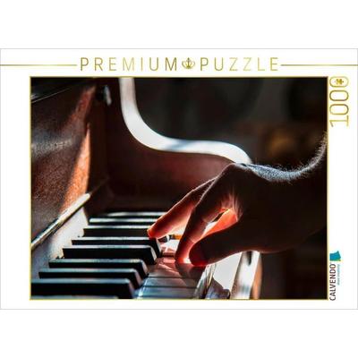 CALVENDO Puzzle Klavier Solo für zehn Finger | 1000 Teile Lege-Größe 64x48cm Foto-Puzzle für glückliche Stunden, Sonstige von , Calvendo Puzzle