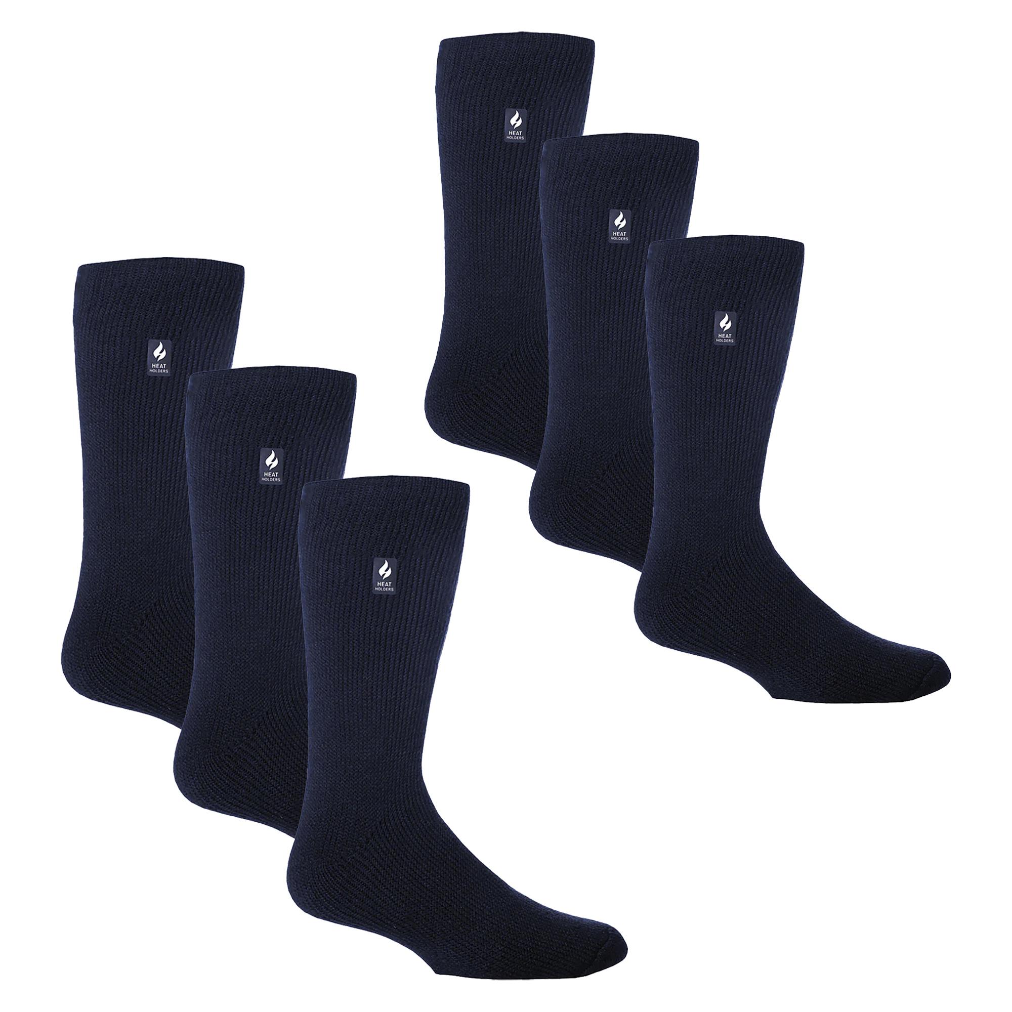 6 Paar Herren Original Dicke Winterthermo-Socken für kaltes Wetter