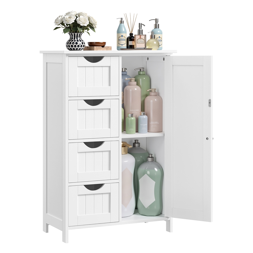 VASAGLE Landhausstil Sideboard LHC41W