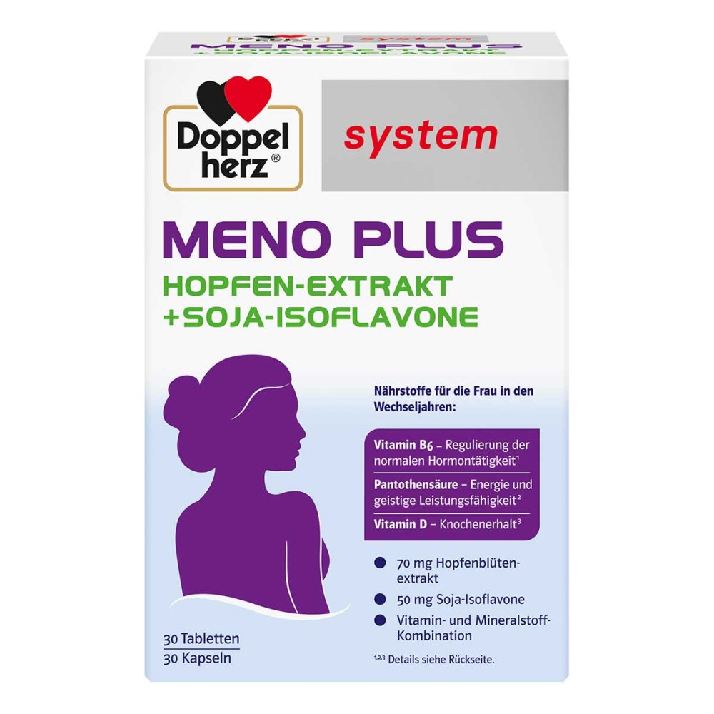 Queisser Pharma GmbH & Co. KG Doppelherz Meno Plus System Kombipackung 19712855