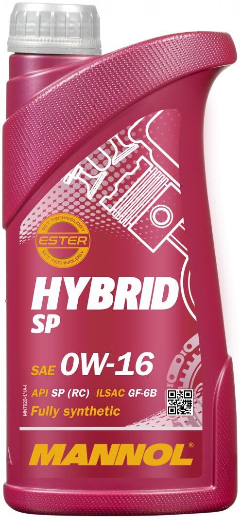 Sct - Mannol Motoröl Mannol Hybrid Sp 0w-16 [1l] Mn7920-1 1l