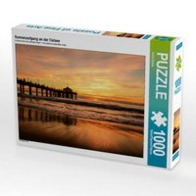 CALVENDO Puzzle Sonnenaufgang an der Ostsee 1000 Teile Lege-Größe 64 x 48 cm Foto-Puzzle Bild von Horst Eisele