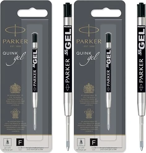 PARKER Gel-Mine, Strichstärke: F, 1er Blister schwarz