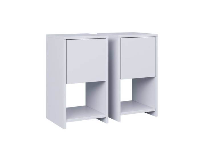 Table de nuit Evo Lot de 2 Blanc Vicco 57750