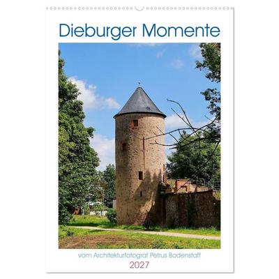 Dieburger Momente (Wandkalender 2027 DIN A2 hoch), CALVENDO Monatskalender