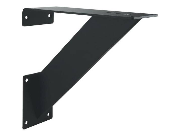 HKT Barkonsole, Schwarz, Metall, 22.5x10x22 cm,