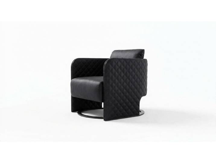 Xlmoebel Loungesessel Ohren Cocktail Modern Kunstleder Gelb Design (1-St., Ohren Cocktail), Made in Europa