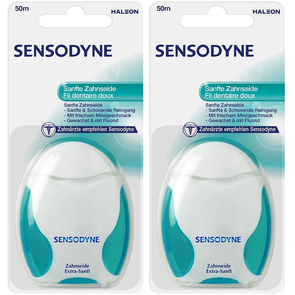 Sensodyne Zahnseide Ex SAN x2 2x50 m
