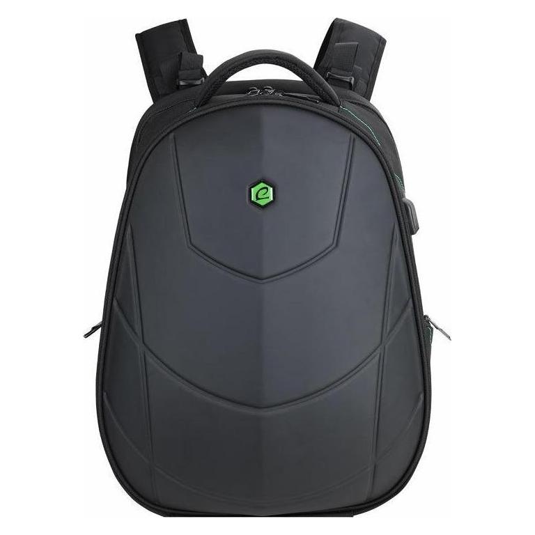 Bestlife Rucksack na Notebook 17", Assailant, schwarz aus Nylon (17") (BL-BBS-3331GE)