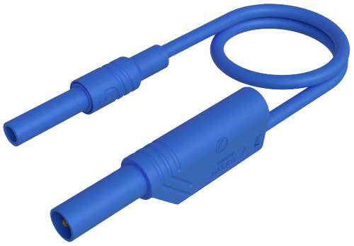 Hirschmann Test & Measurement MAL S WS-B 25/2,5 bl Sicherheits-Messleitung 4mm Sicherheits-Buchse 4mm Sicherheits-Stecker