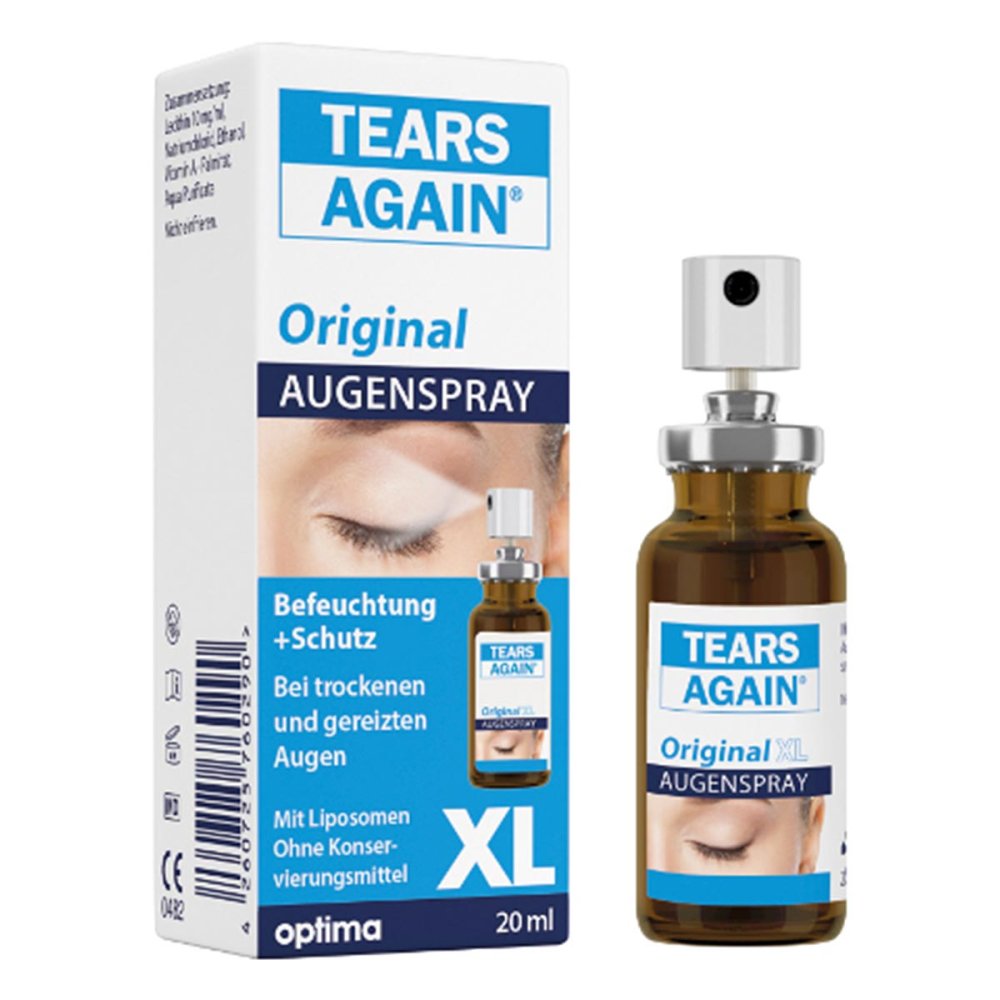 OPTIMA Pharmazeutische GmbH Tears Again Xl Liposomales Augenspray 05105577