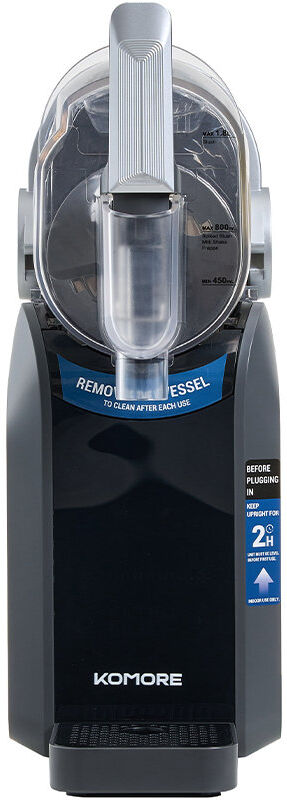 Living And Home Snow Cone Machine Grey 42.5cm H X 16cm W X 41.5cm D
