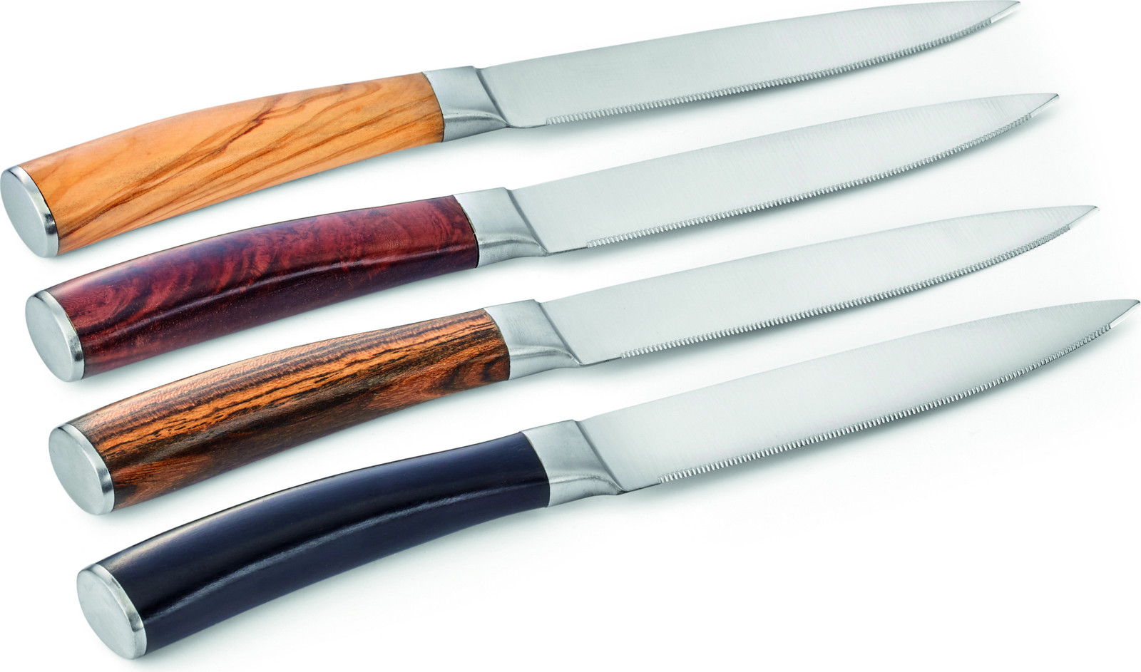 Philippi Garry Steakmesser met houten handvat