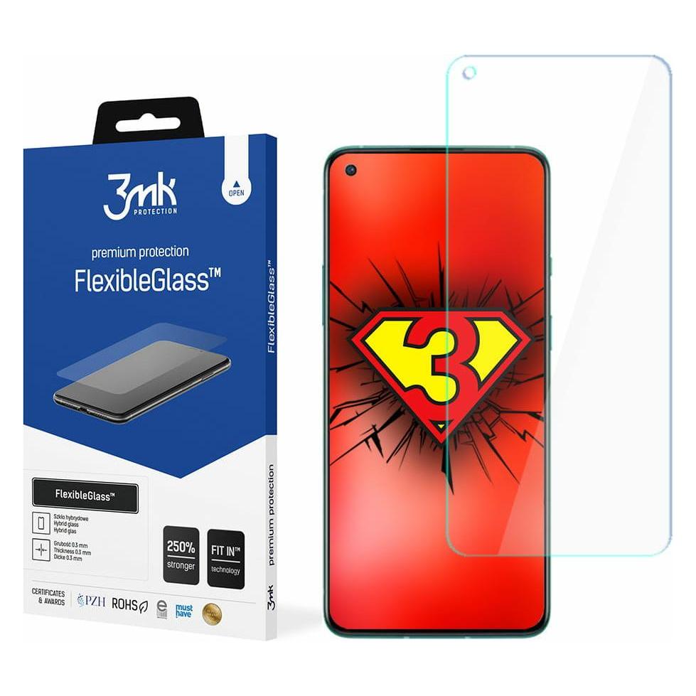 3MK FlexibleGlass OnePlus 8T 5G Szkło Hybrydowe (1 Stk., OnePlus 8T) (3MK1795)