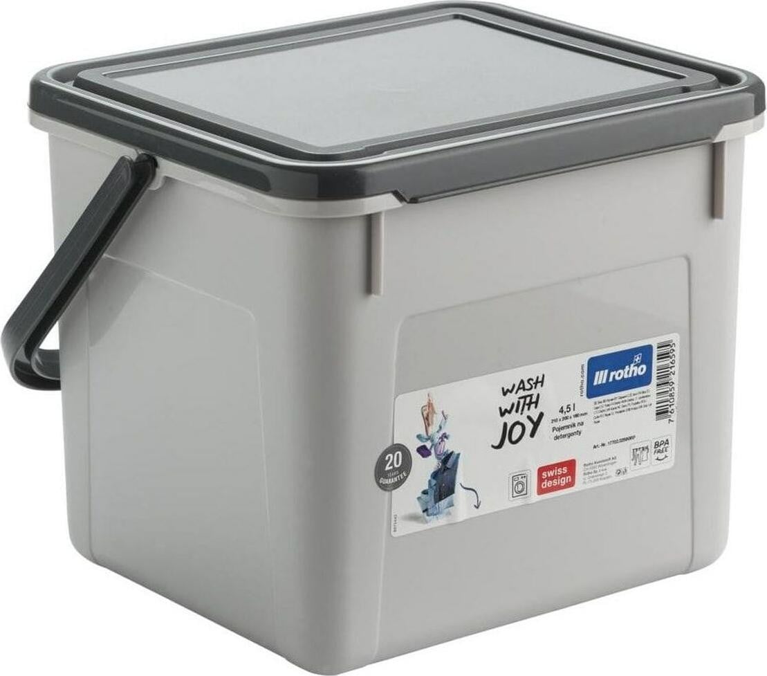 ROTHO Basic wasmiddelcontainer 4,5 l