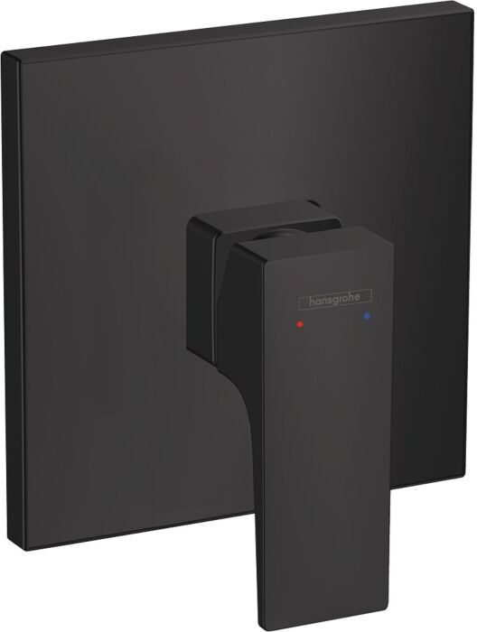Hansgrohe Metropol Fertigmontageset 32565670 1x Verbraucher, Unterputz-Brause-Einhebelmischer, mattschwarz