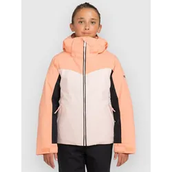Roxy Free Jet Block Kids Jacke peach pink Gr. T10