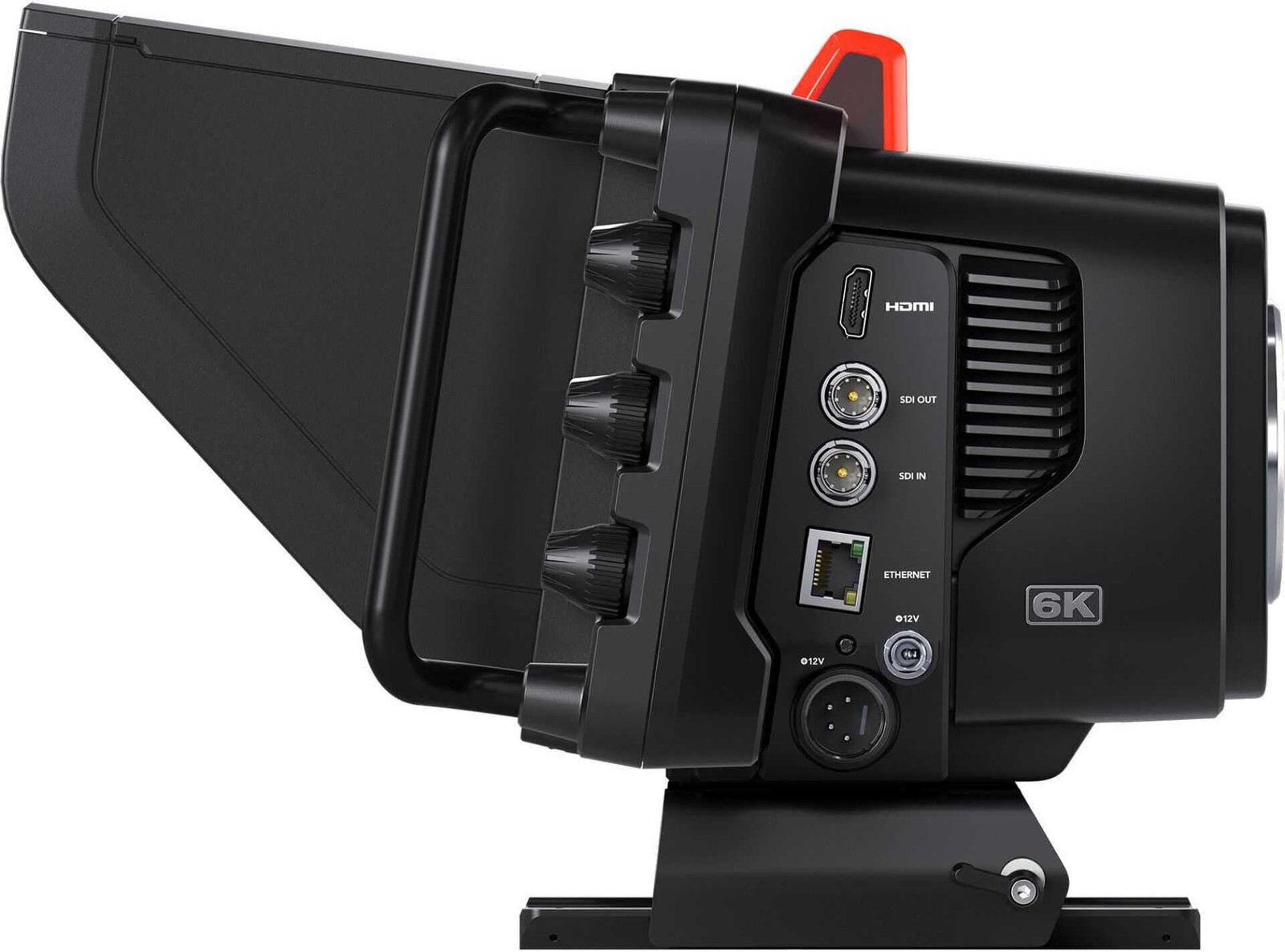 Blackmagic Design Studio Camera 6K Pro met 17,8 cm (7 inch) LCD-scherm, zwart