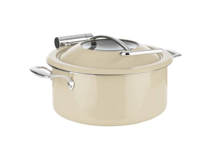 Chauffe-plats Orbit Ø 31cm Beige