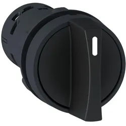 Schneider Electric XB7ND25 Wahlschalter, Harmony XB7, Monoblock, Kunststoff, Ø22mm, schwarz, 1S+1Ö, 2 Schaltstellungen, Schraubklemme  - 10 Stück