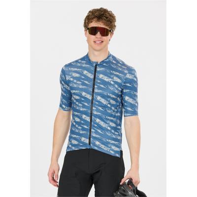 Radtrikot ENDURANCE "Yaris", Herren, Gr. M, blau, 100% Polyester, mehrfarbig, normal, Trikots, mit Quick Dry-Funktion