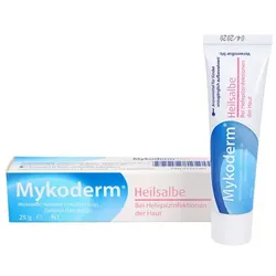 MYKODERM Heilsalbe Nystatin u.Zinkoxid 25 g
