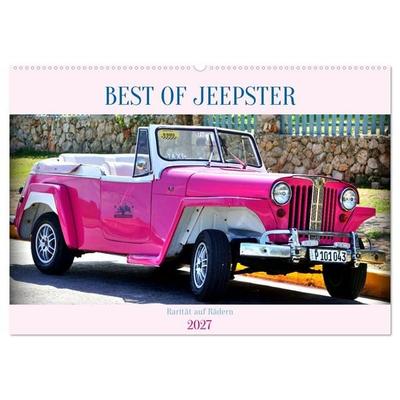 BEST OF JEEPSTER - Rarität auf Rädern (Wandkalender 2027 DIN A2 quer), CALVENDO Monatskalender