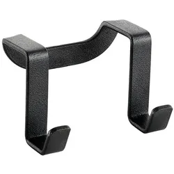 Doppelhaken ORIGIN LAVA (BHT 6x4x4 cm) - schwarz - BHT 6x4x4 cm