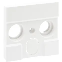 Legrand 864160 Niloe Step Abdeckung Tv-R-Sat 30Mm Farbe: Ultraweiß