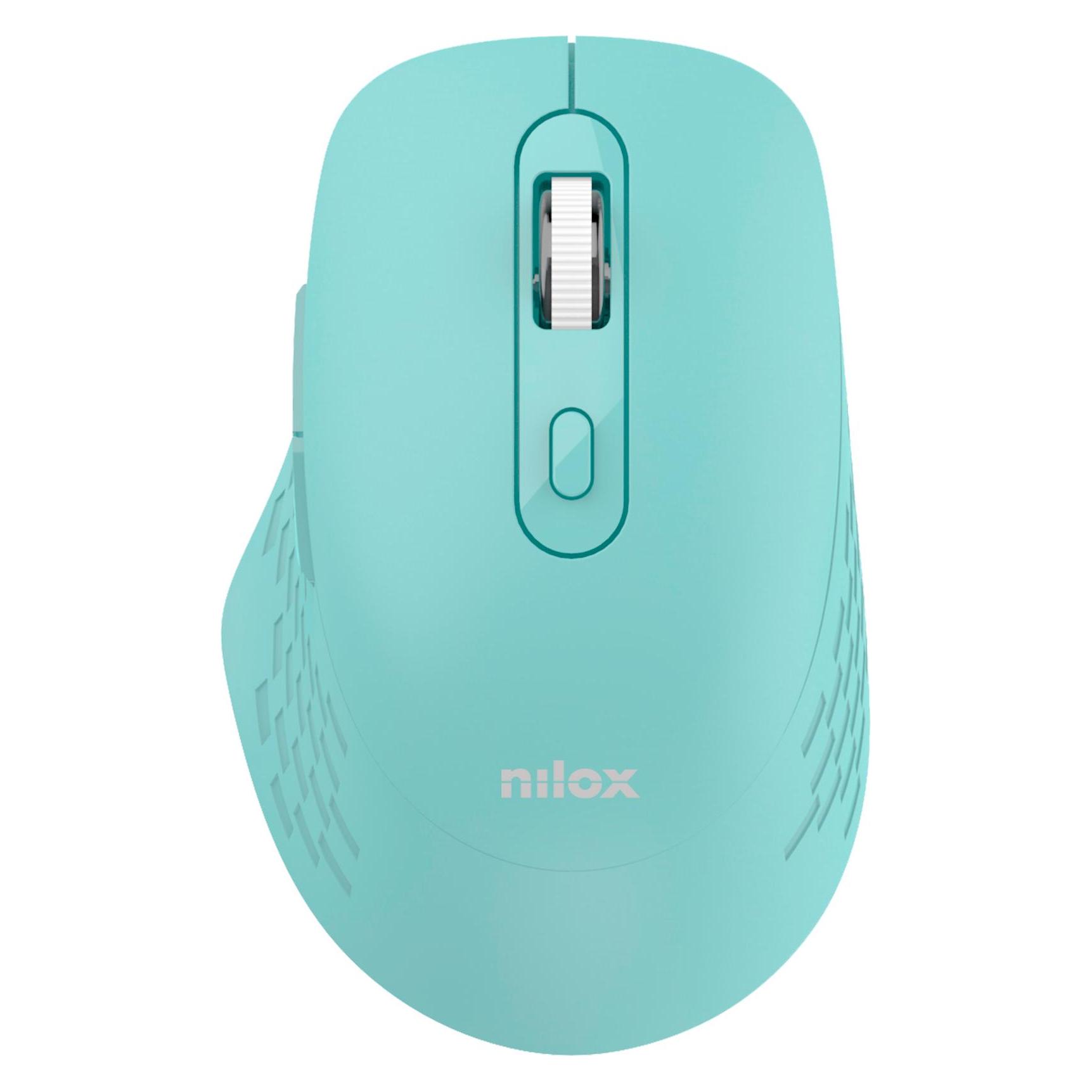 Nilox Raton Dual Wireless 1600 Dpi Verde (Kabellos) (NXMODWI04)