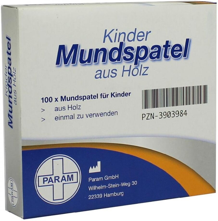 Param GmbH Holzmundspatel für Kinder 100stk