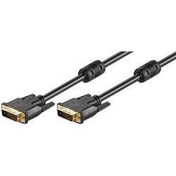 MicroConnect Anschlusskabel 2 m Schwarz MONCC2F DVI-Kabel